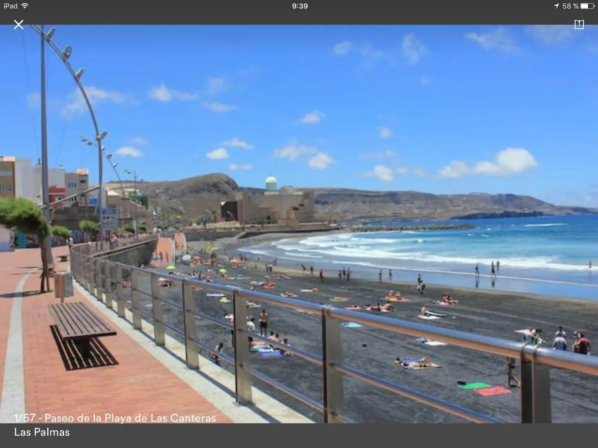Apartamento Playa Las Canteras Las Palmas de Gran Canaria Appartement